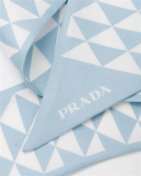 prada bag with silk scarf|Prada shawl.